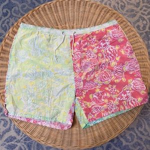 Lilly Pulitzer Mens Swim Trunks RARE